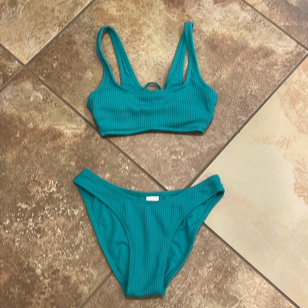 Green bikini